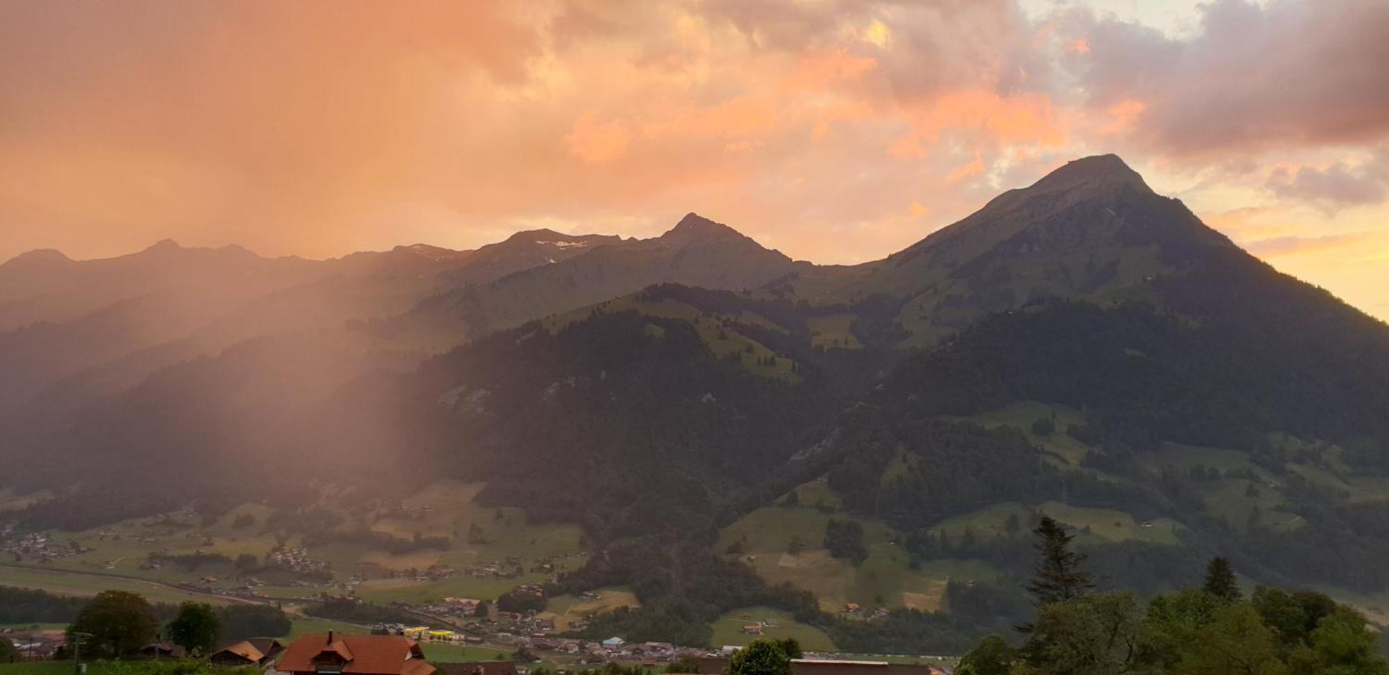 Gasthof Engelberg Hotel Scharnachtal Eksteriør billede